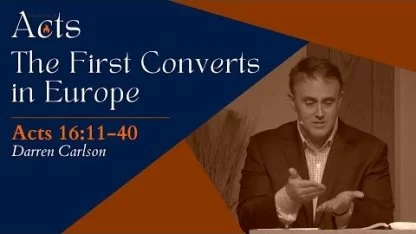 The First Converts in Europe