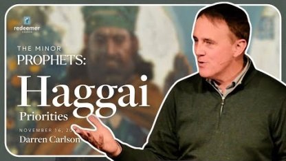 Haggai: Priorities