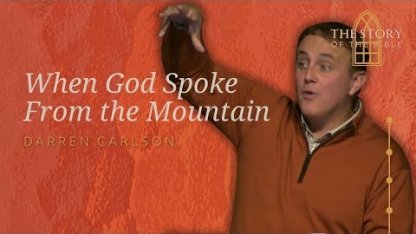 When God Spoke From the Mountain