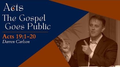 The Gospel Goes Public